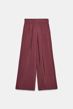 ШИРОКИЕ БРЮКИ С ЭЛАСТИЧНЫМ ПОЯСОМ — ZARA
