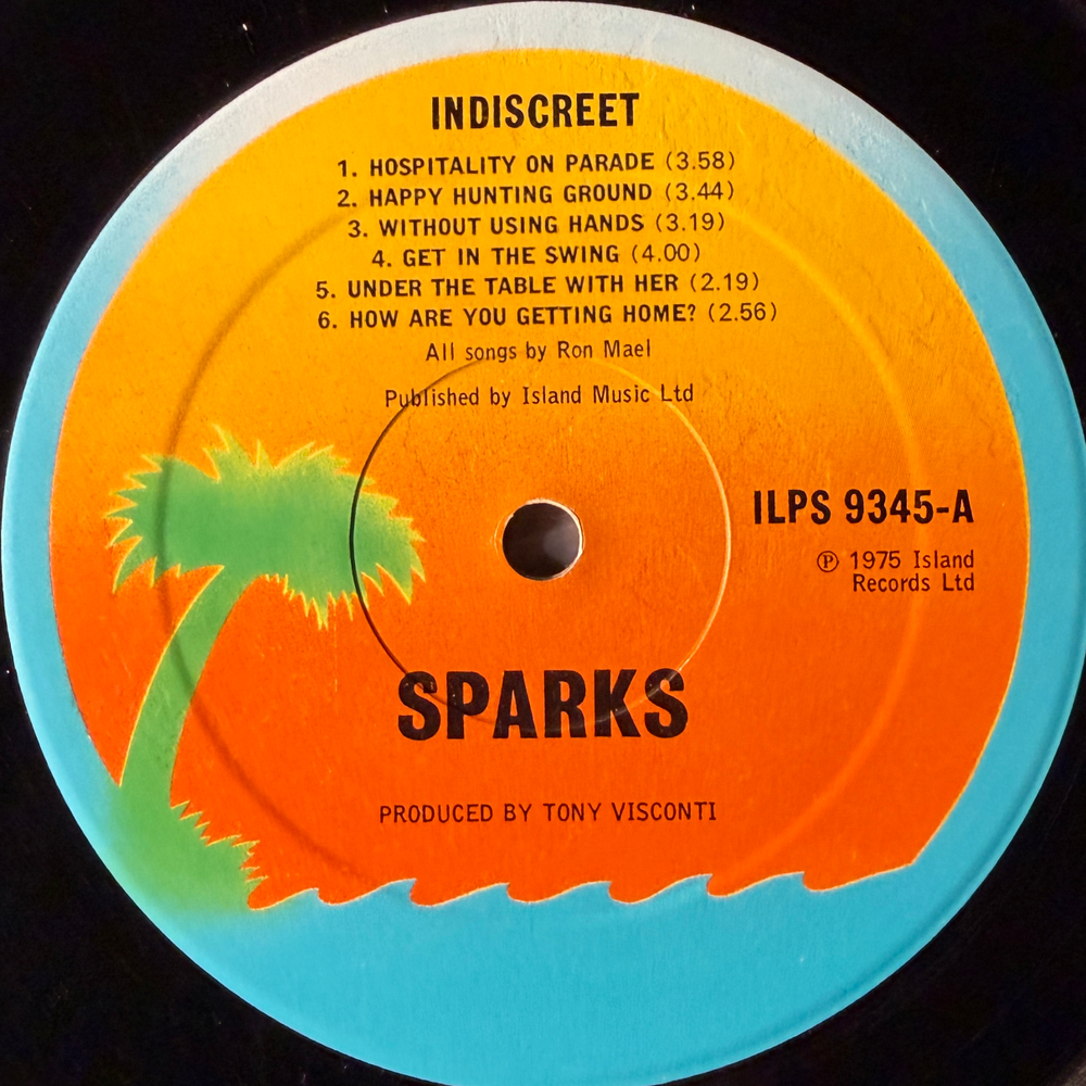 Sparks - Indiscreet (Англия 1975г.)