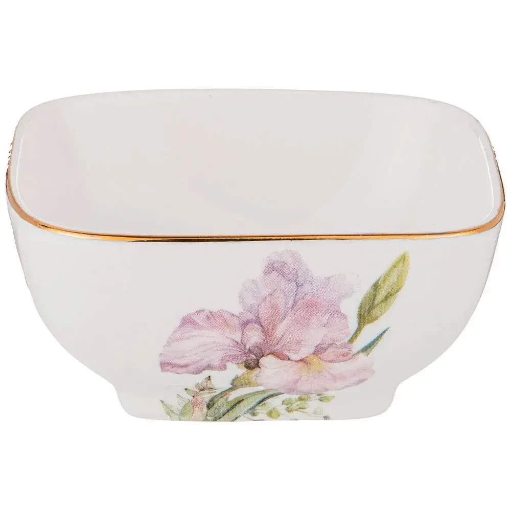 Салатник квадратный lefard irises 8*4см 100 мл