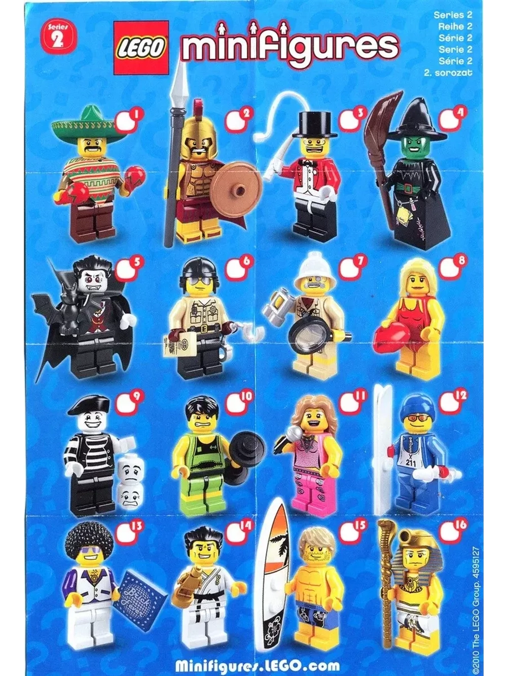 Минифигурки LEGO Minifigures 8684 Серия 2 Путешественник