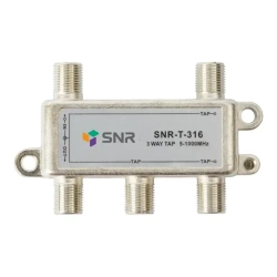 Ответвитель абонентский SNR-T-316 на 3 отвода, вносимое затухание IN-TAP 16dB.