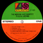 The Modern Jazz Quartet - Plastic Dreams - 1971 USA OG Press