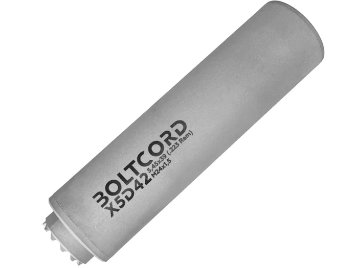 ДТКП BOLTCORD (5 камер), калибр 5.45, резьба M24x1.5,газоразгруженный,сталь (BC-D42-X5-223-M24x1,5)