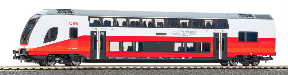 Двухэтажный пассажирский вагон управления ÖBB, эпоха VI