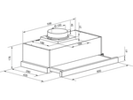 Вытяжка GRAUDE DHF 60.0 E