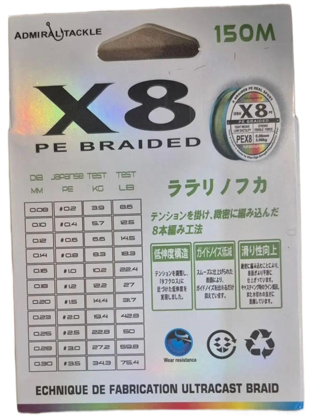 Плетенка 0.14 аналог DAIWA J-BRAID*8E. Супер качество, мультиколор