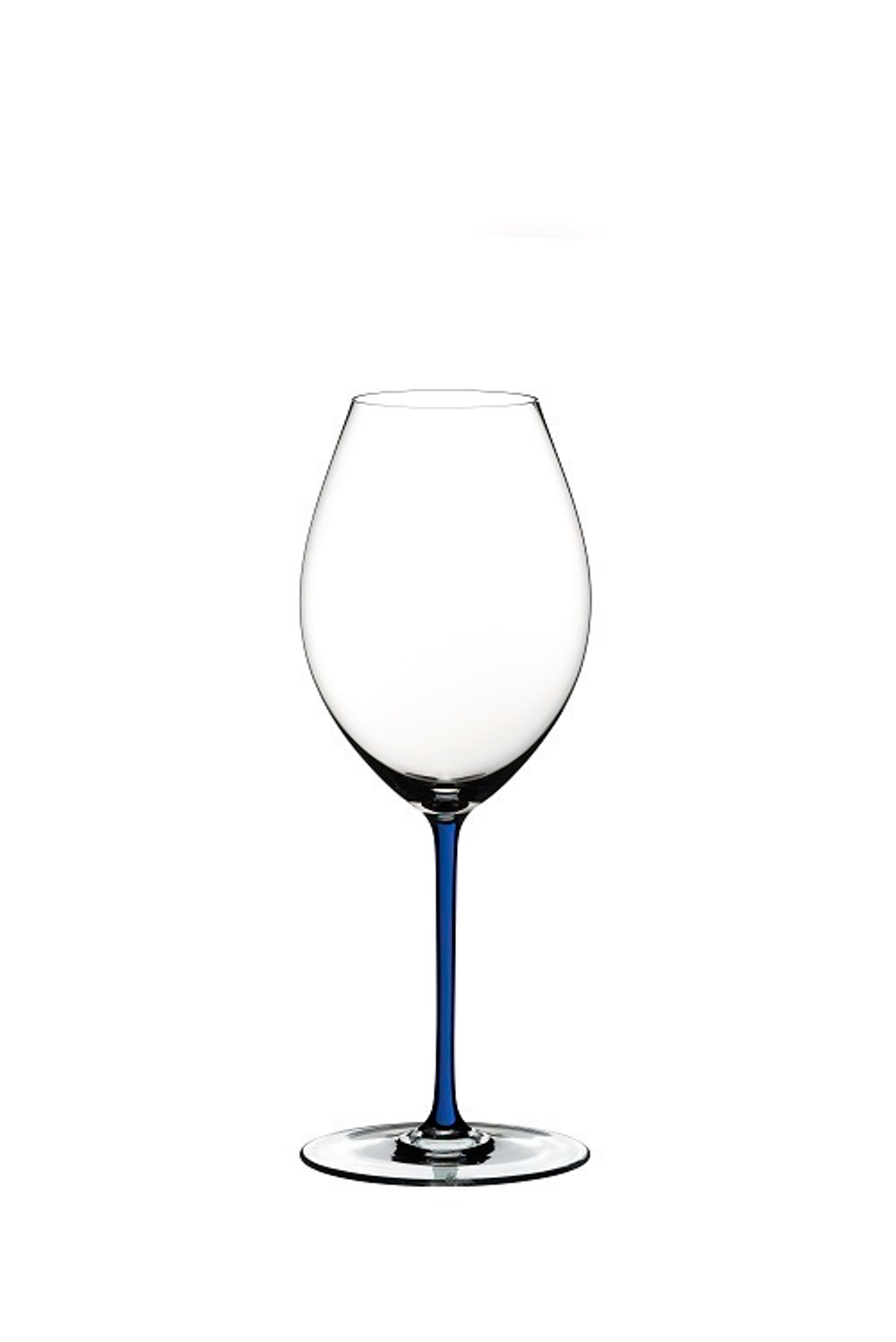 Бокал для красного вина 650мл Riedel Fatto a Mano Old World Syrah с синей ножкой