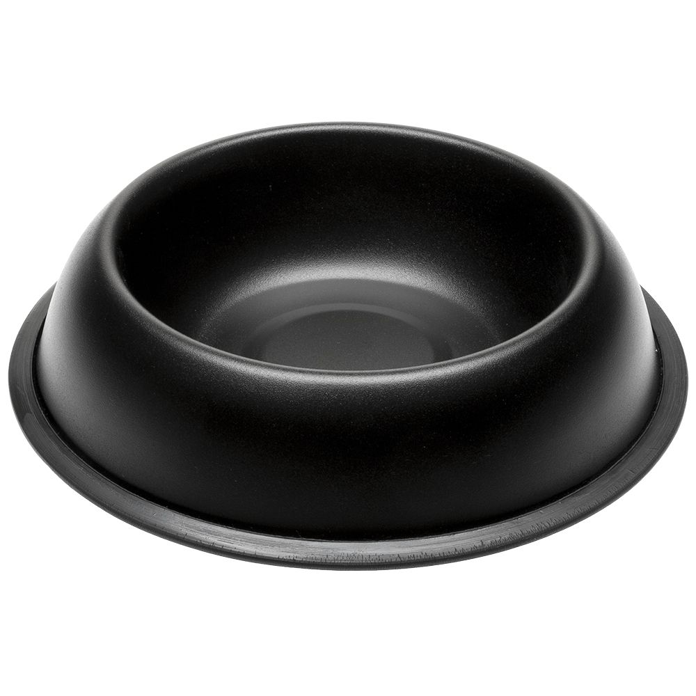 Ferplast Миска MIRA KC 80 металлическая, лакированная, черная 2,5 л Ferplast Миска MIRA KC 80 металлическая, лакированная, черная 2,5 л