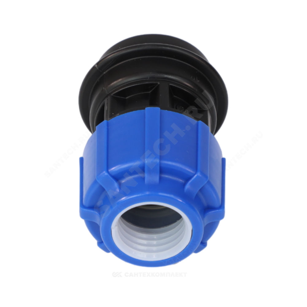 Муфта компрессионная ПЭ Дн 50х1 1/2" ВР Ру16 ТПК-АКВА 52005112