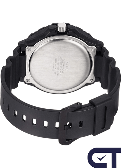 CASIO MRW-230H-1E2 — спортивные аналоговые часы с вращающимся безелем