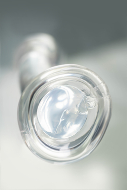 Нереалистичный фаллоимитатор TOYFA Basic Jelly Dildo S, TPE, прозрачный, 15,5 см