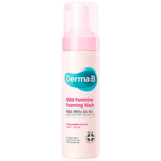Пенка слабокислотная для интимной гигиены DERMA:B Feminine Foaming Wash 200 мл