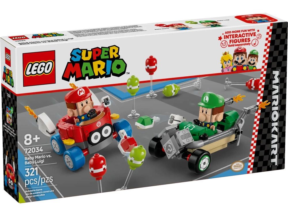 Конструктор LEGO Super Mario 72034 Малыш Марио против Малыша Луиджи