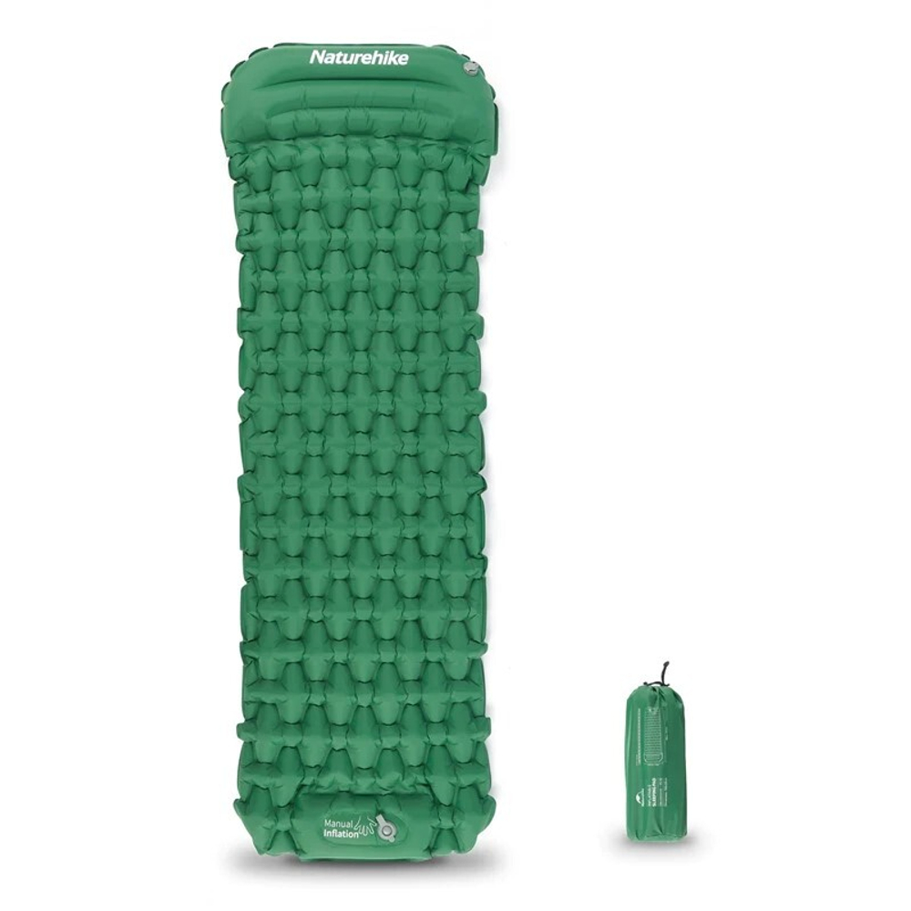 ТУРИСТИЧЕСКИЙ НАДУВНОЙ МАТРАС С НАСОСОМ NATUREHIKE CNK2300DZ0001