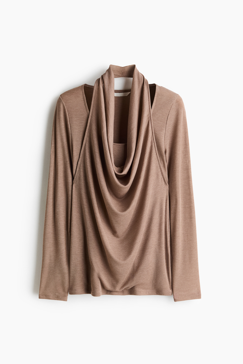 Многослойный трикотажный топ - H&M