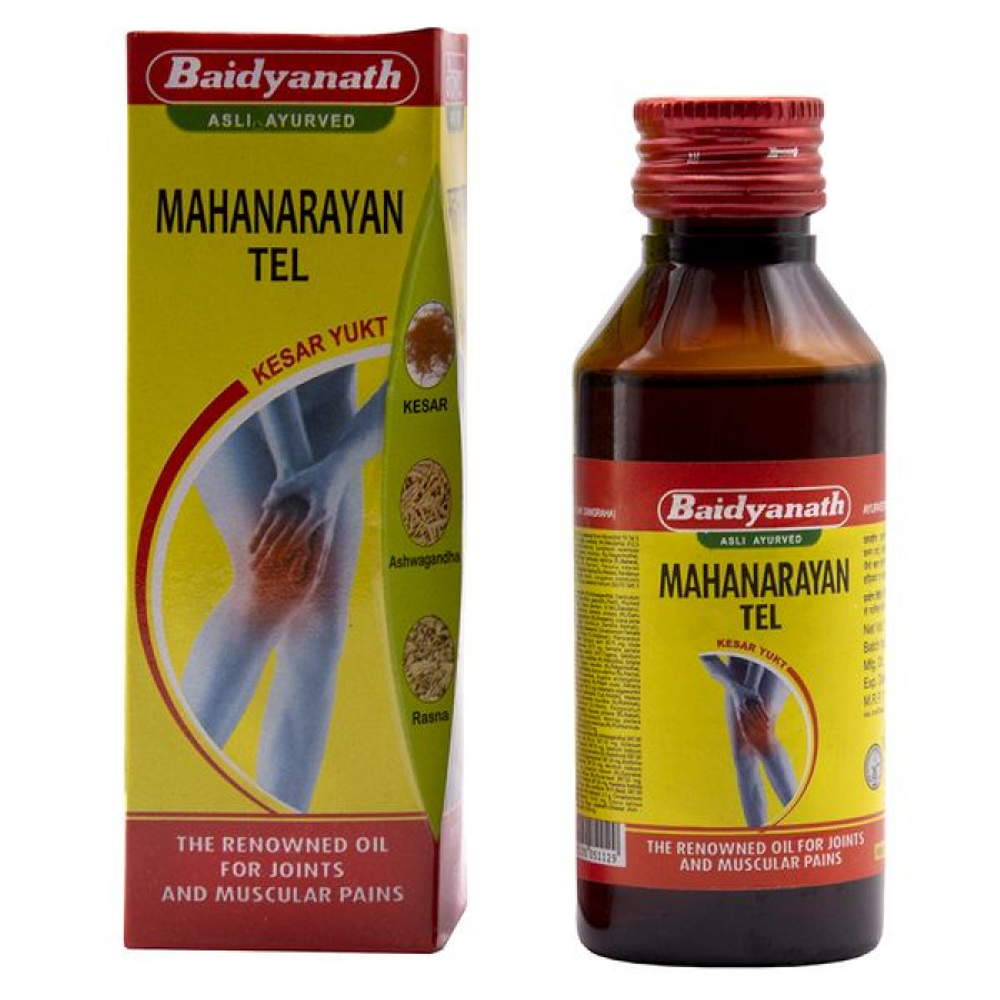 Масло Маханараян Тел (Mahanarayan Tel) Baidyanath | Бэйдинат 100мл