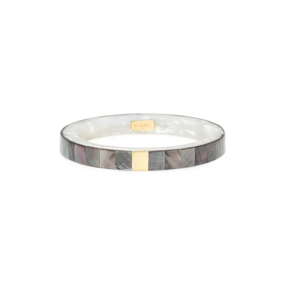 Браслет Nature Bijoux, San Lazzaro, обруч, с перламутровой мозайкой, NB25.2-13-44262 (серый)