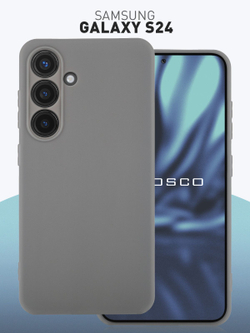 Чехол ROSCO для Samsung Galaxy S24+ (арт.SS-S24P-COLOURFUL-GRAPHITE )