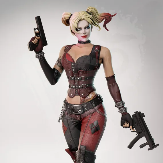 Harley Quinn Arkham City - DC Comics