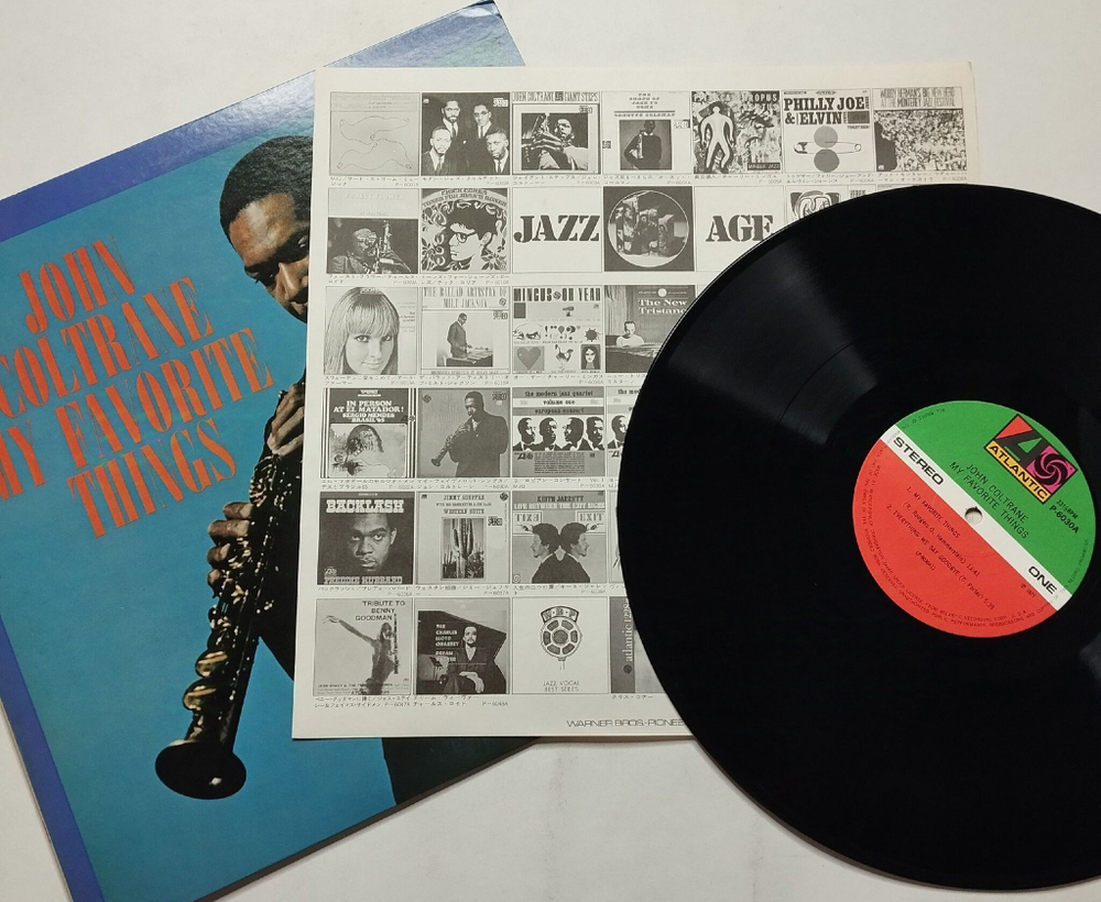 Винтажная виниловая пластинка LP John Coltrane My Favorite Things (Japan 1971) (No Obi) Summertime