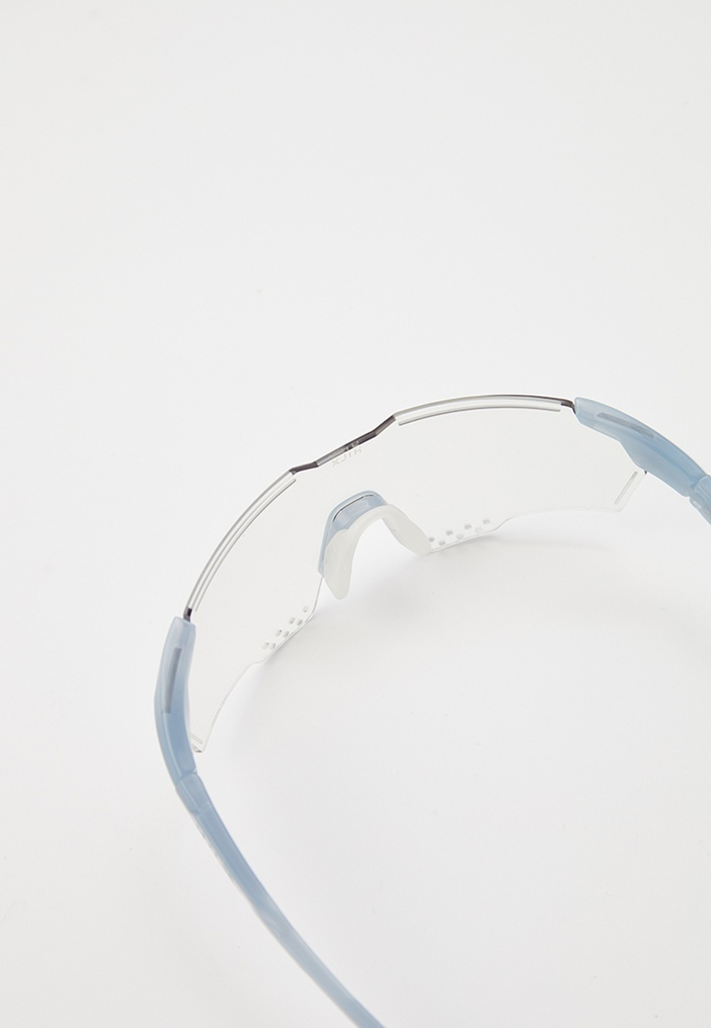Спортивные очки с диоптриями HILX Gladiator (L) / Shiny Crystal Milky Light Grey / Photochromic Lens