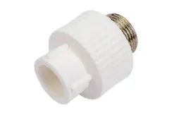 Муфта TEBO сварка НР 25*3/4" белая 35164