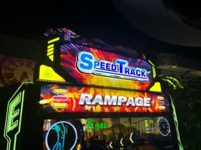 Игровой автомат гонки, с рулём «Need For Racing»