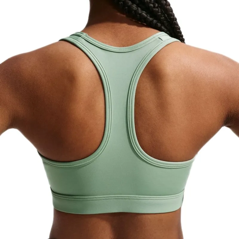 Теннисный бюстгальтер Nike Swoosh Medium Support Sports - steam/white