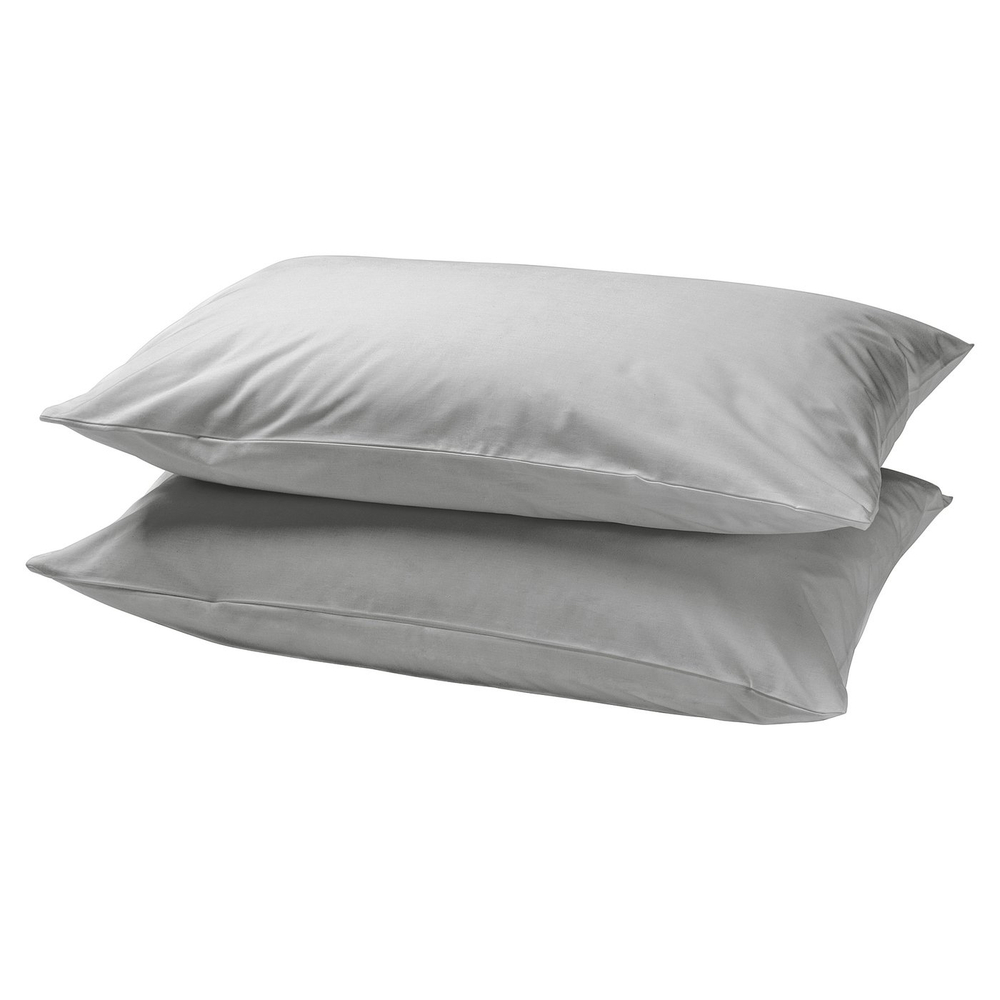 IKEA DVALA  (ИКЕА ДВАЛА)  -  Наволочка - серая 50x60 см