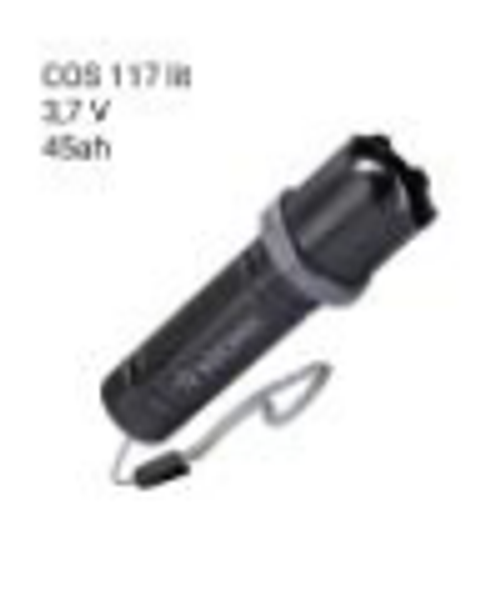 Фонарь ручной "Космос" KOS117Lit, 3,7V0,45Ah 1W USB IP53