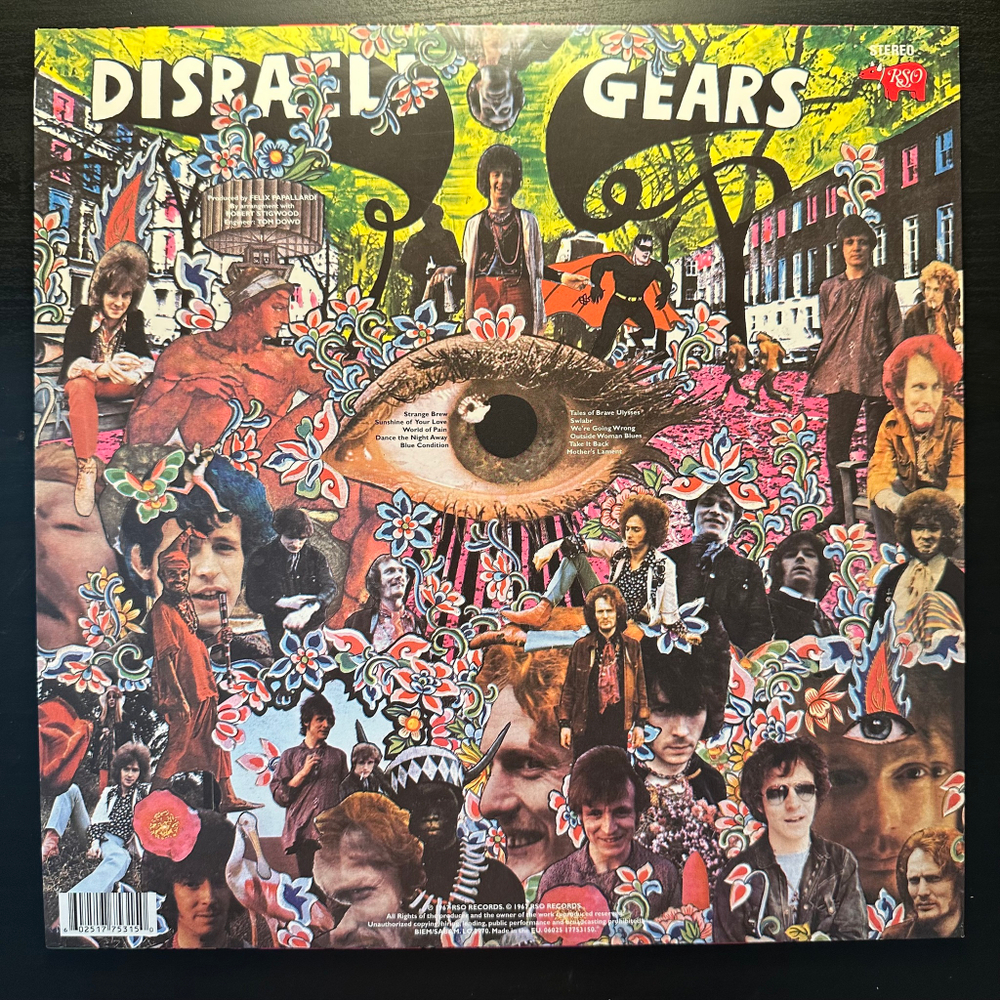 Cream- Disraeli Gears (Европа 2008г.)