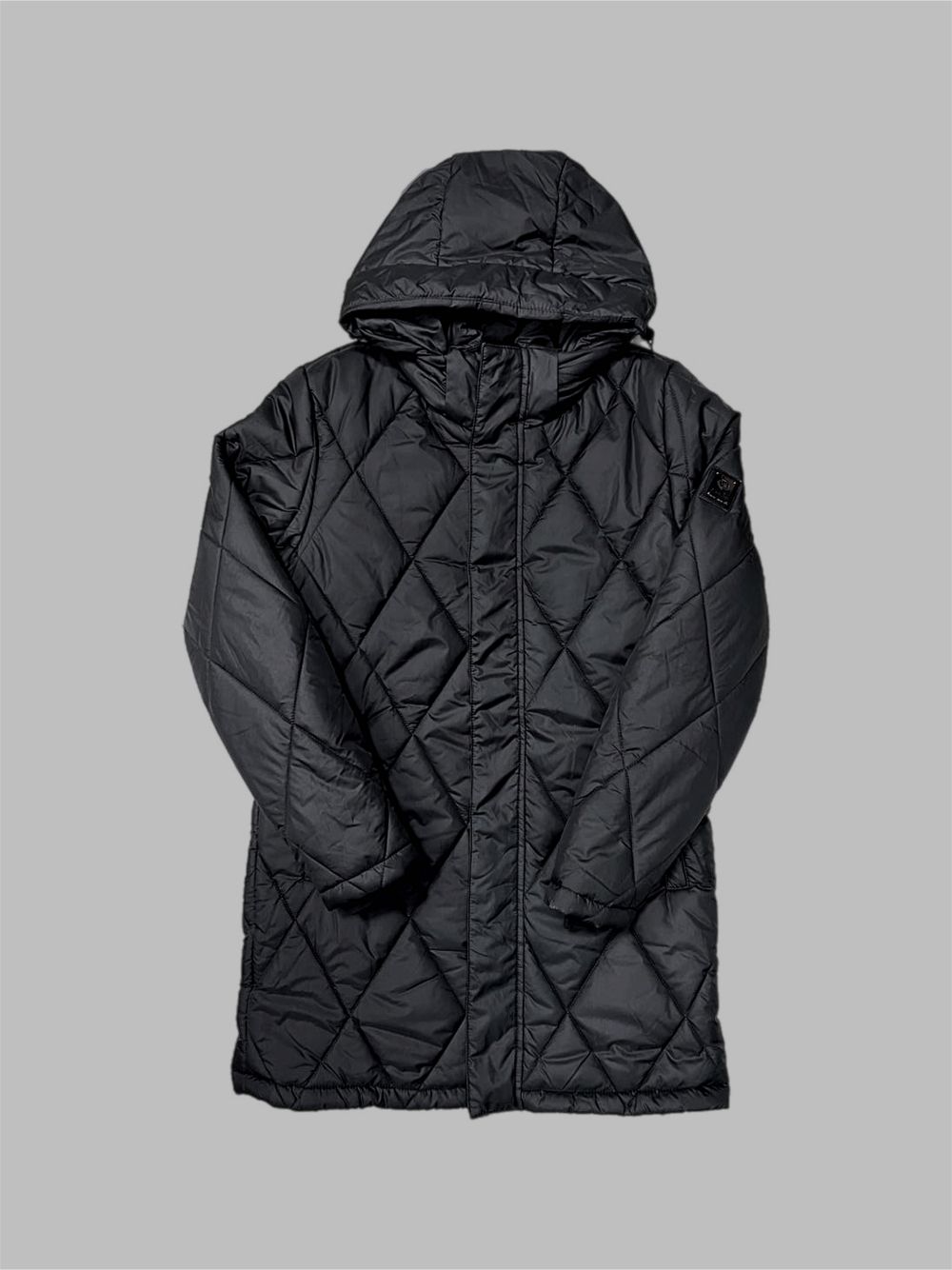 Куртка LoroPiana удлин. #T2-09 (черн.)