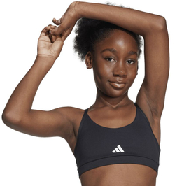 Детский бюстгальтер Adidas Girls Training Essentials Medium Support - black/white
