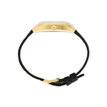 Adidas Originals Wrist Watch Quartz Movement Leather Strap Gold Dial Unisex
