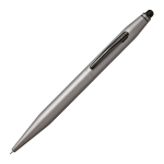 Шариковая ручка со стилусом Cross Tech2 Titanium Grey