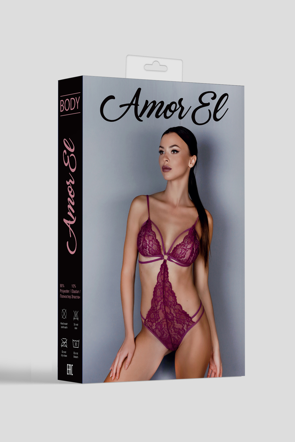 Amor EL - Открытый боди Abel L/XL