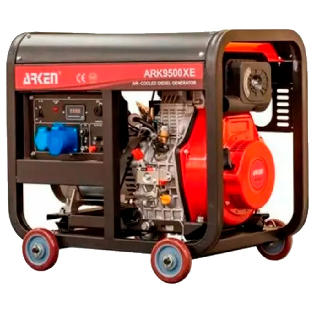 Дизельный генератор (7.5 кВт) ARKEN ARK9500XE