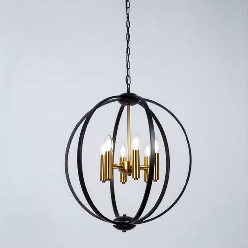 Подвесной светильник Arte Lamp CASTULA A7013SP-6BK