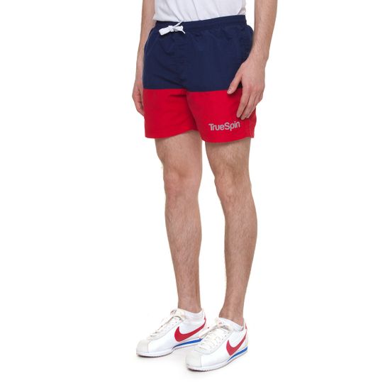 Шорты TRUESPIN Basics Swim Shorts (Синий (Navy/Red)