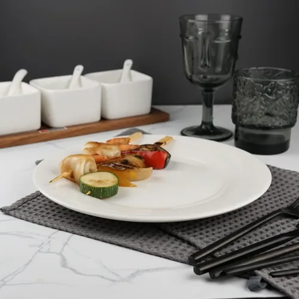 Тарелка d 25,5 см h2,5 см белая фарфор Classic P.L. Proff Cuisine [4]