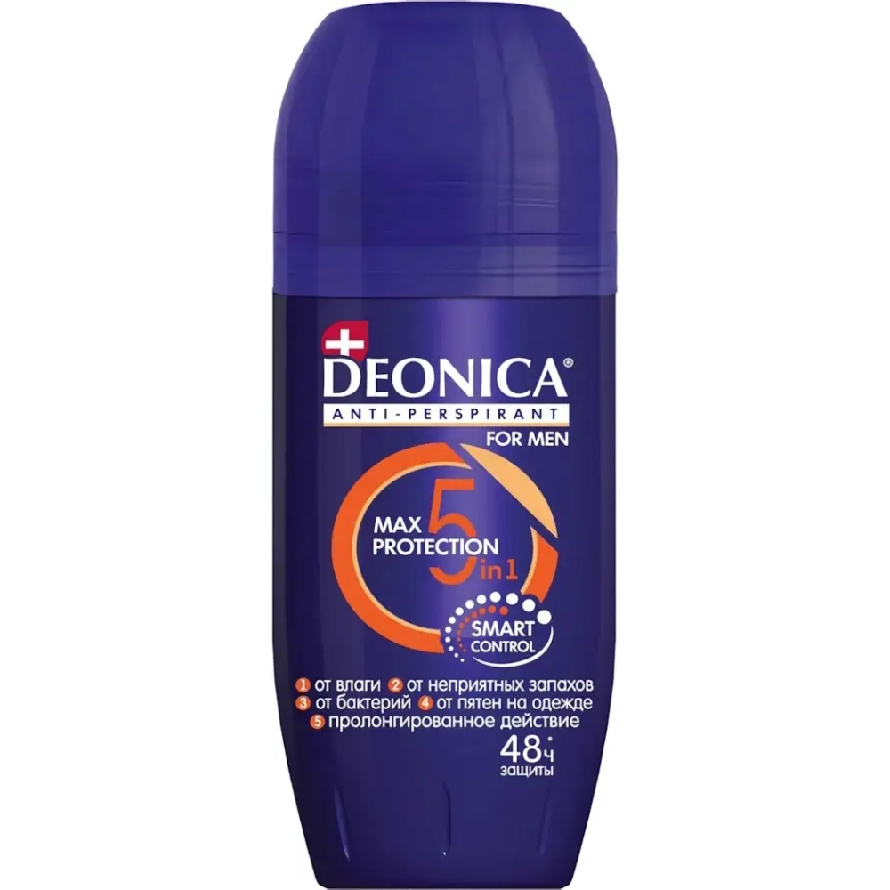 Дезодорант ролик DEONICA FOR MEN 5 Protection 50мл.