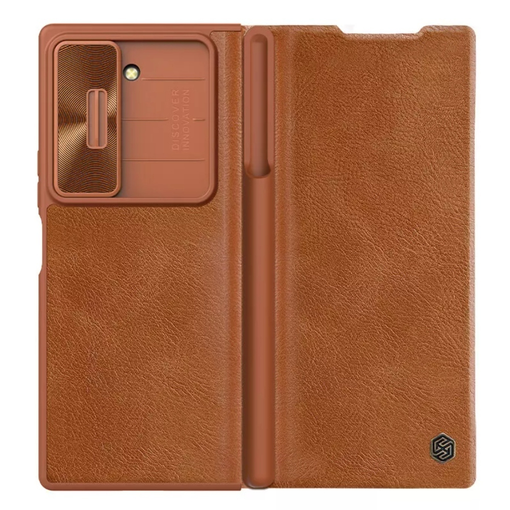 Кожаный чехол-книжка Nillkin Leather Qin Pro для Samsung Galaxy Z Fold6