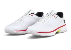 Теннисные кроссовки Wilson Rush Lite 5 Clay - white/black/infrared