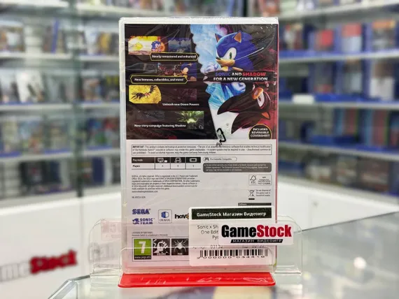 Sonic x Shadow Generations: Day One Edition (Nintendo Switch, Новый, Русские субтитры)