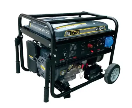 Бензиновый сварочный генератор CTG WX220E - [5 кВт / MMA: 50-200А / Lifan 190F]