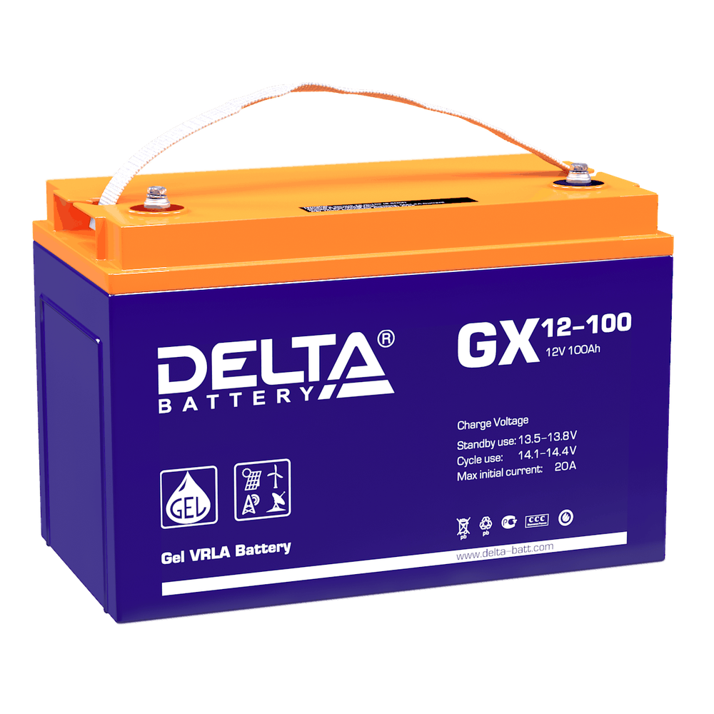 Аккумулятор DELTA GX 12-100 Аккумулятор DELTA GX 12-100