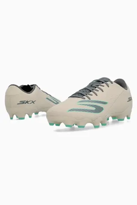 Бутсы Skechers SKX 02 Low Academy FG - бежевый