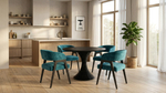 Стол Zip-mebel Фьюзз К 110 чёрное дерево