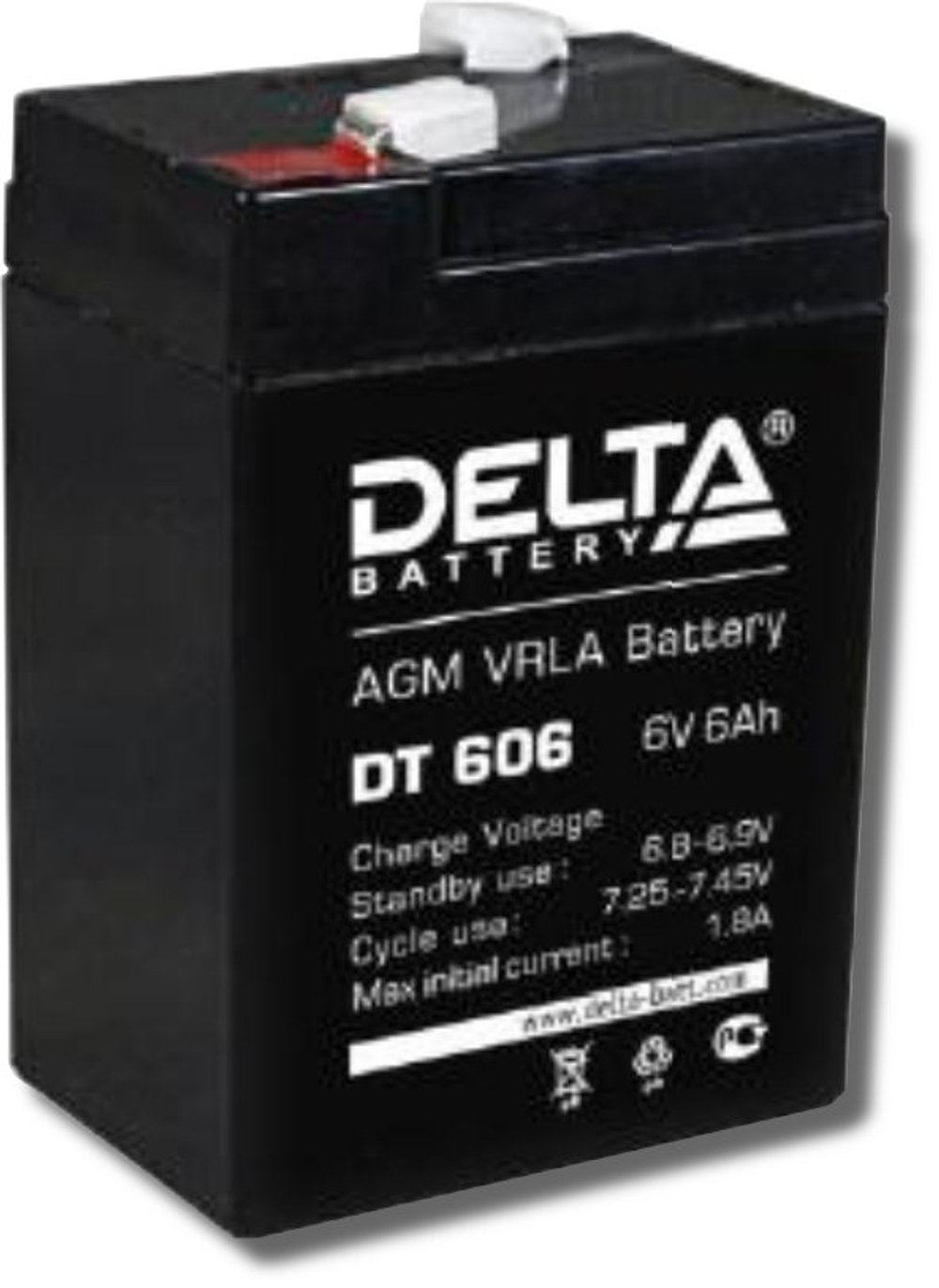 DT 606 Delta Аккумулятор герметичный свинцово-кислотный