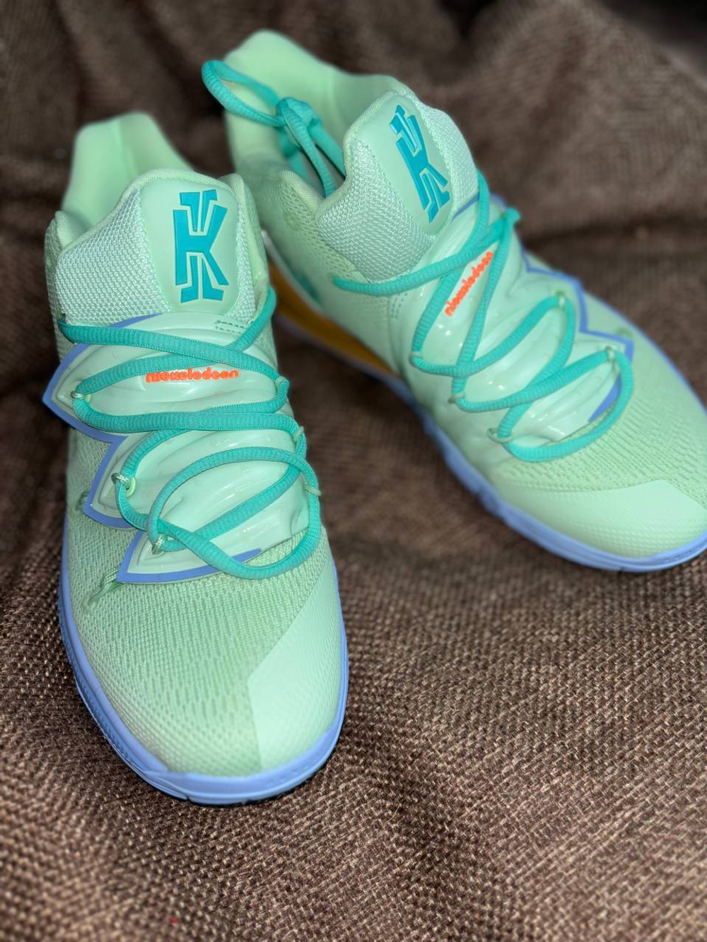 Заказать Nike Kyrie 5 Spongebob Squidward